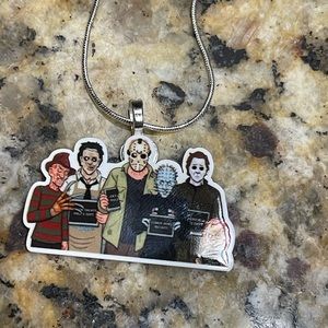 Horror characters necklace